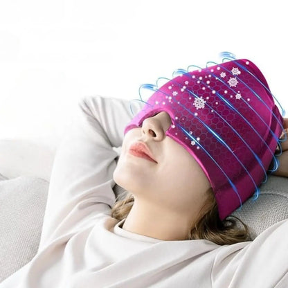 Gorro Térmico Terapéutico Morado