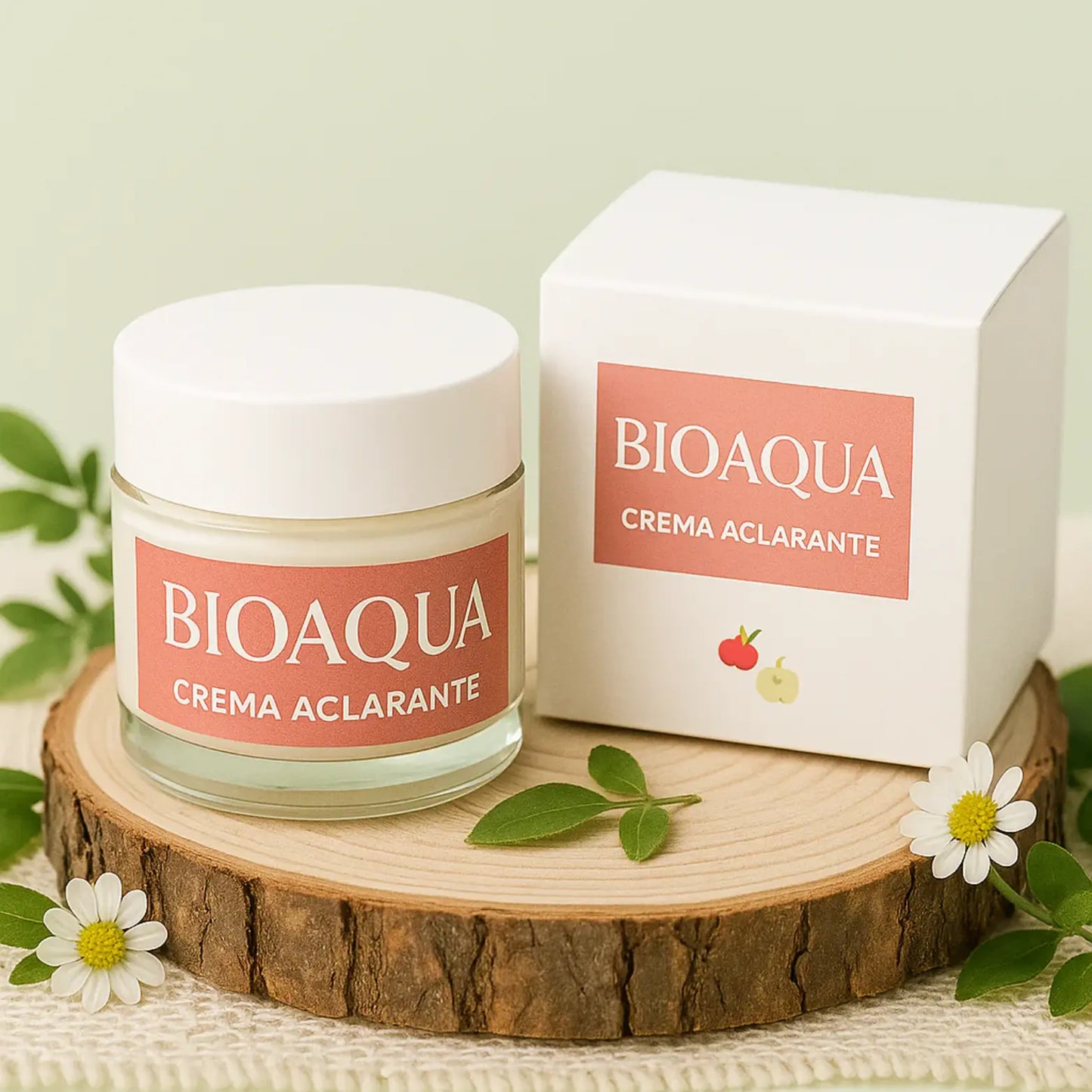 Crema Blanqueadora Bioaqua Natural – Exclusiva de Pixy en RD
