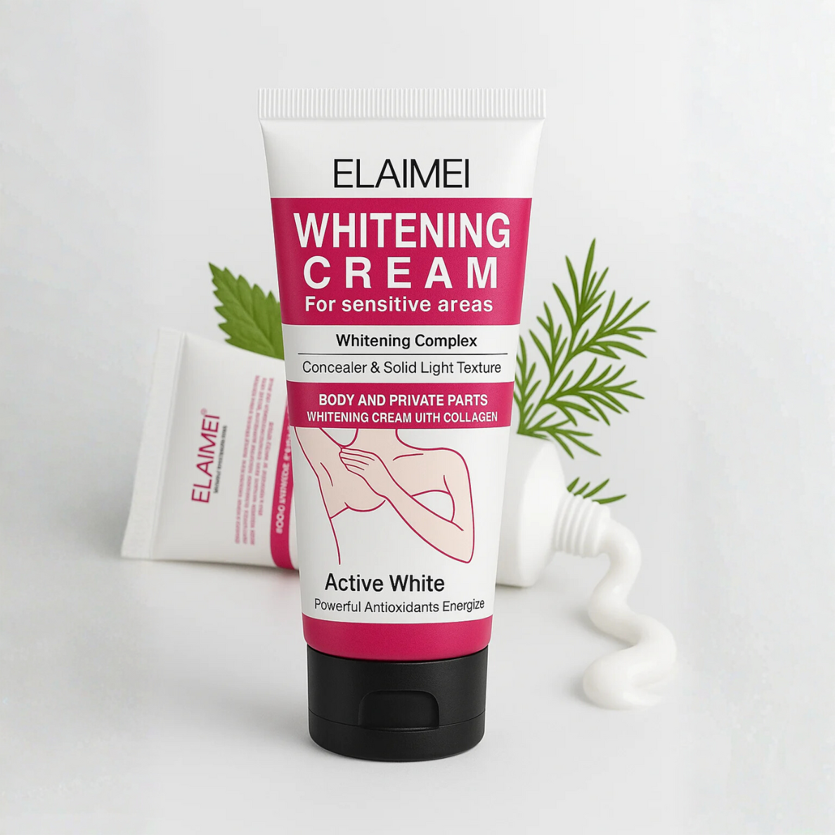 Crema Blanqueadora con Colágeno – ELAIMEI